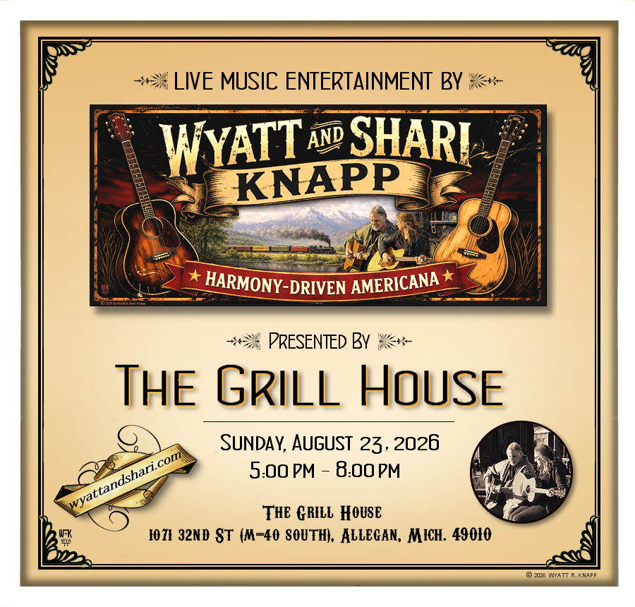 Wyatt & Shari at the Grill House Ad